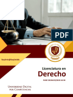 Lic. Derecho Unidic PDF