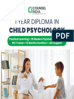 1 Year Diploma in Child Psychology PDF