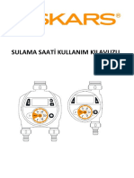 Fiskars Sulama Saati Kullanım Kılavuzu PDF