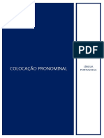 8. Colocação Pronominal