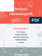 Definisi Sinematografi