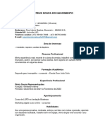Mateus CV PDF