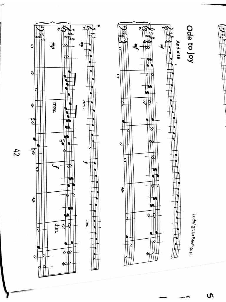 Ode To Joy | PDF