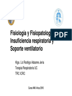 Fisiología respiratoria y soporte ventilatorio