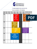 TImetable IPGKTHO Semester 2 - 21 Februari 2023