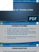 Process of Translating