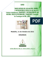 Curso Presencial Conceptos Técnicos Básicos Del Gas Natural - Diseño, Construcción e Interventoría de Redes de Gas