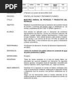 ASTM D4057: Muestreo de Petróleo | PDF | Solvente | Petróleo
