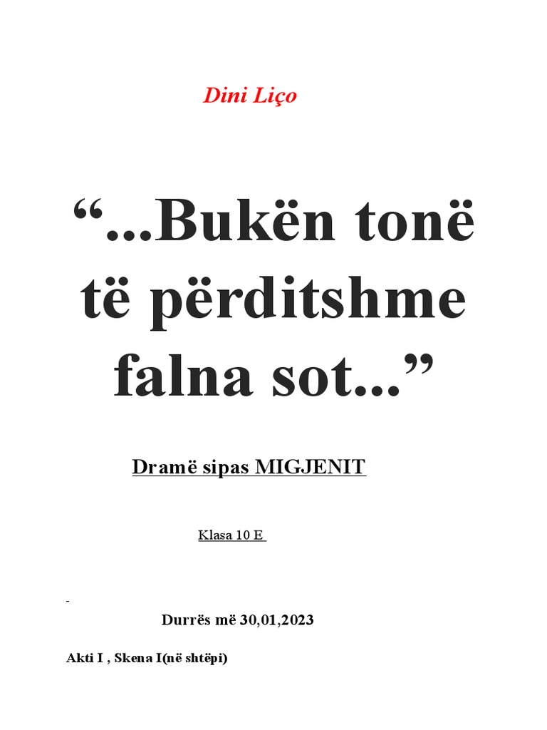 Migjeni PDF