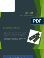 ITP421 WEEK 3 - Random Access Memory