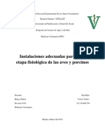 Instalaciones Adecuadas para Cada Etapa Fisiologica para Aves y Cerdos - Dox