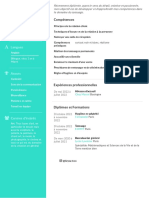 CV Tatouage PDF