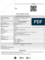 Preinscricao Online PDF