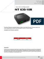 NT - 630-10B - Configuração Utilizando As OLTs LD3008, LD3016, LD3032, G4S, G8S e G2500