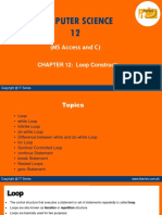 Loop Constructs PDF