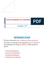 Lecture # 17 Inference