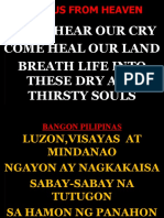 Cry to Heaven for Healing of the Philippines