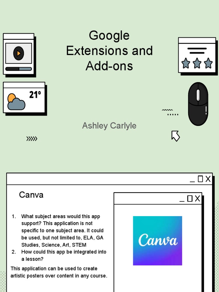 Extension and Add Ons 1 PDF