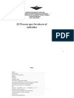 El Proceso Que Involucra Al Individuo