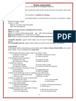 Quick Revision (M&B PDF