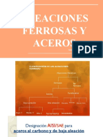 ALEACIONES FERROSAS Y ACEROS Luisa Fernanda Segura