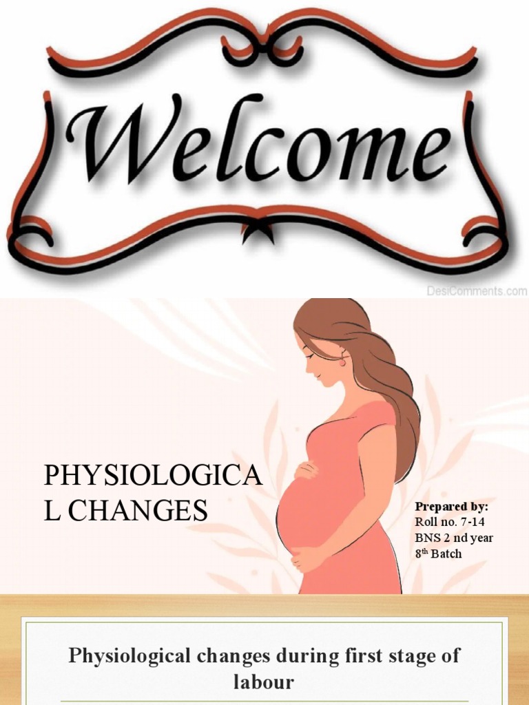 Physiological Changes in Labour Stages | PDF | Uterus | Childbirth
