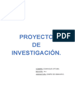 Proyecto de Investigacion