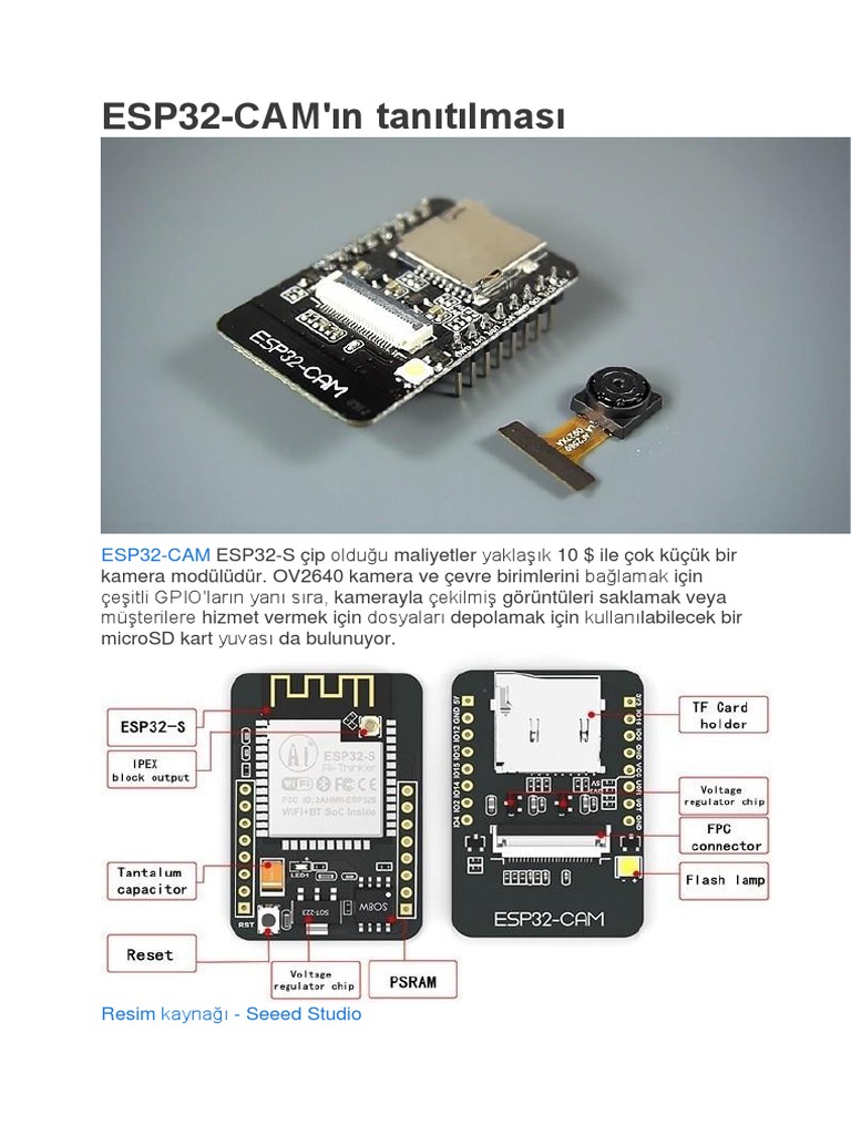 Esp32 Kamera Wifi Modul PDF | PDF