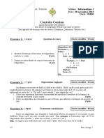 ControlContinu Novembre 2013 PDF