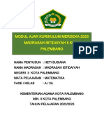 Modul Ajar Kurikulum Merdeka 2023 Madrasah Ibtidaiyah Ii Kota Palembang