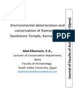 Researchpaperfor Buildingmaterial Enviromentalfactorseffect On Sandstone