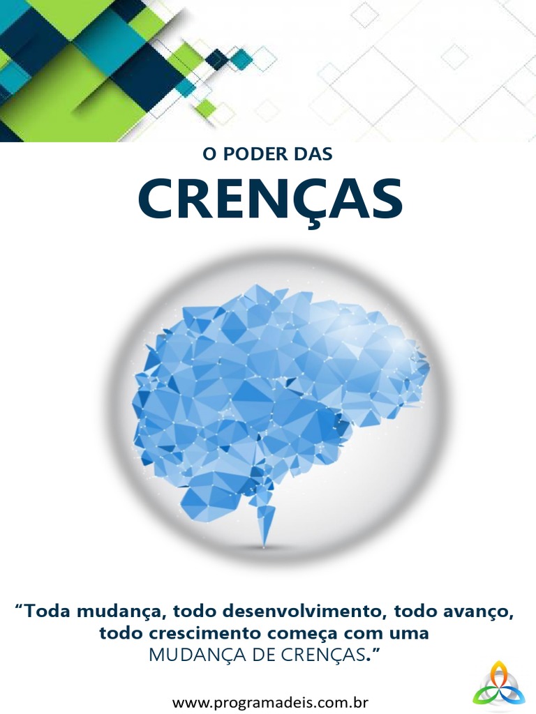 Ebook o Poder Das Crenças PDF | PDF | Pensamento | Experiência