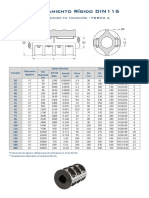 Acoplamiento Rígido DIN115