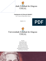 Seminário Ed. Infantil I - Rousseau