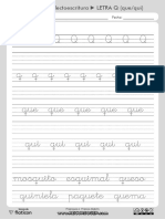 10 Fichas Lectoescritura Montessori Recursosep Letra Q PDF