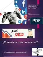 Planificación de La Crisis de Comunicación