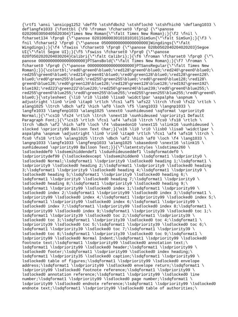 Analysis Outline Template | PDF