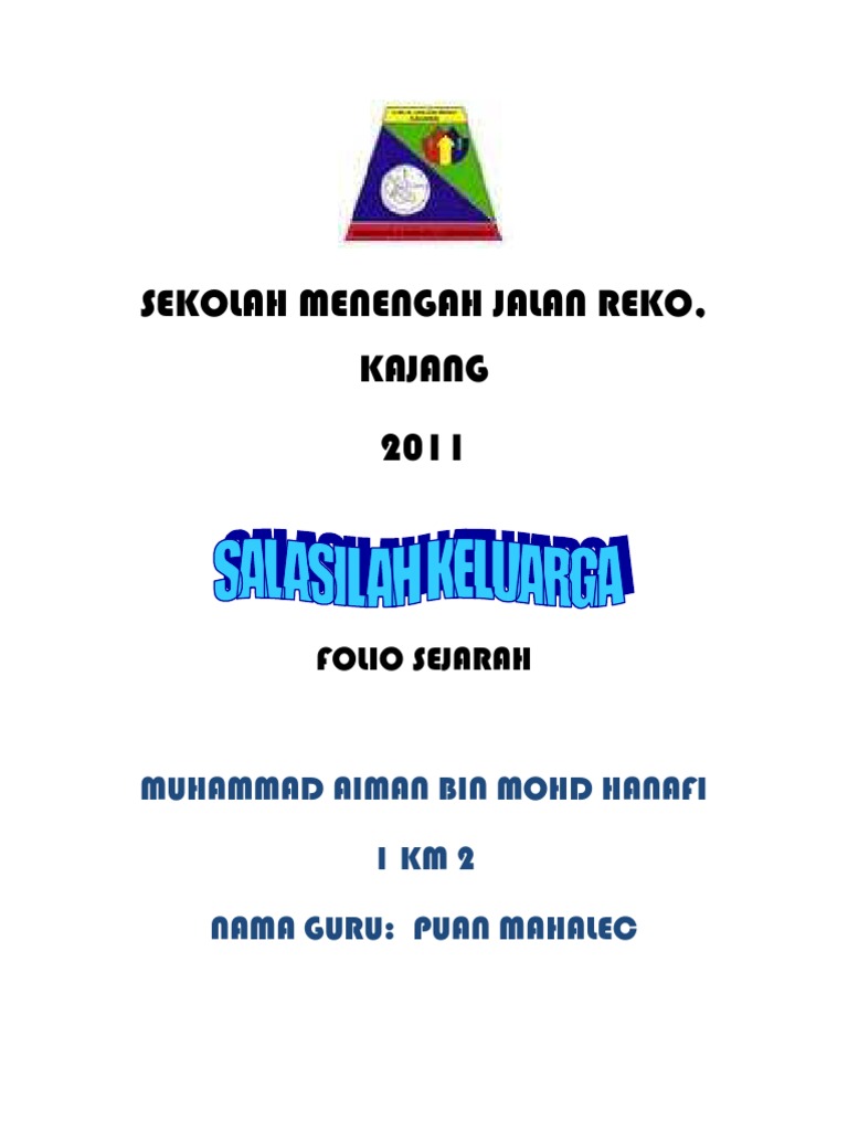 Sekolah Menengah Jalan Reko | PDF
