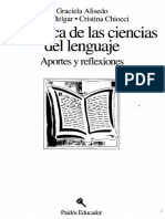 Didáctica de Las Ciencias Del Lenguaje - Alisedo, Melgar, Chiocci PDF