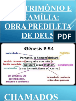 O Matrimônio E A Família: Obra Predileta de Deus
