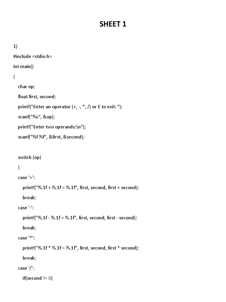 Sheet 1 | PDF | Triangle | Arithmetic