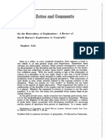 Geographical Analysis - July 1972 - Gale - On The Heterodoxy of Explanation A Review of David Harvey S Explanation in PDF