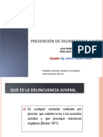 Prevención de Delincuencia Juvenil