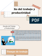 Estudio Del Trabajo y Productividad: Carlos Quijano