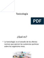 Toxicología