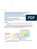 Obra Transposição de Água (China) - GEO1