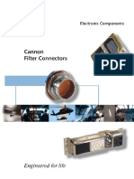 ITT Cannon Filter Connectors Catalog