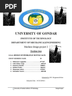 Hydraulic Bottle Jack Final Design-1 PDF