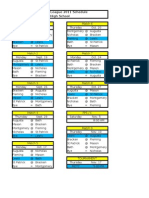 LAL 2011 Schedules