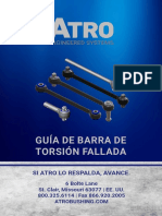 Failed Torque Rods Spanish